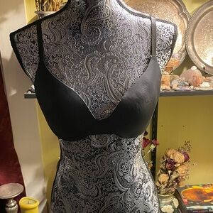 Vince Camuto Sleek Black Bra